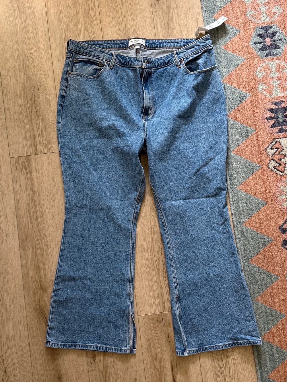 Abercrombie & Fitch Vintage Flare High Rise Curve Love Women's Jeans